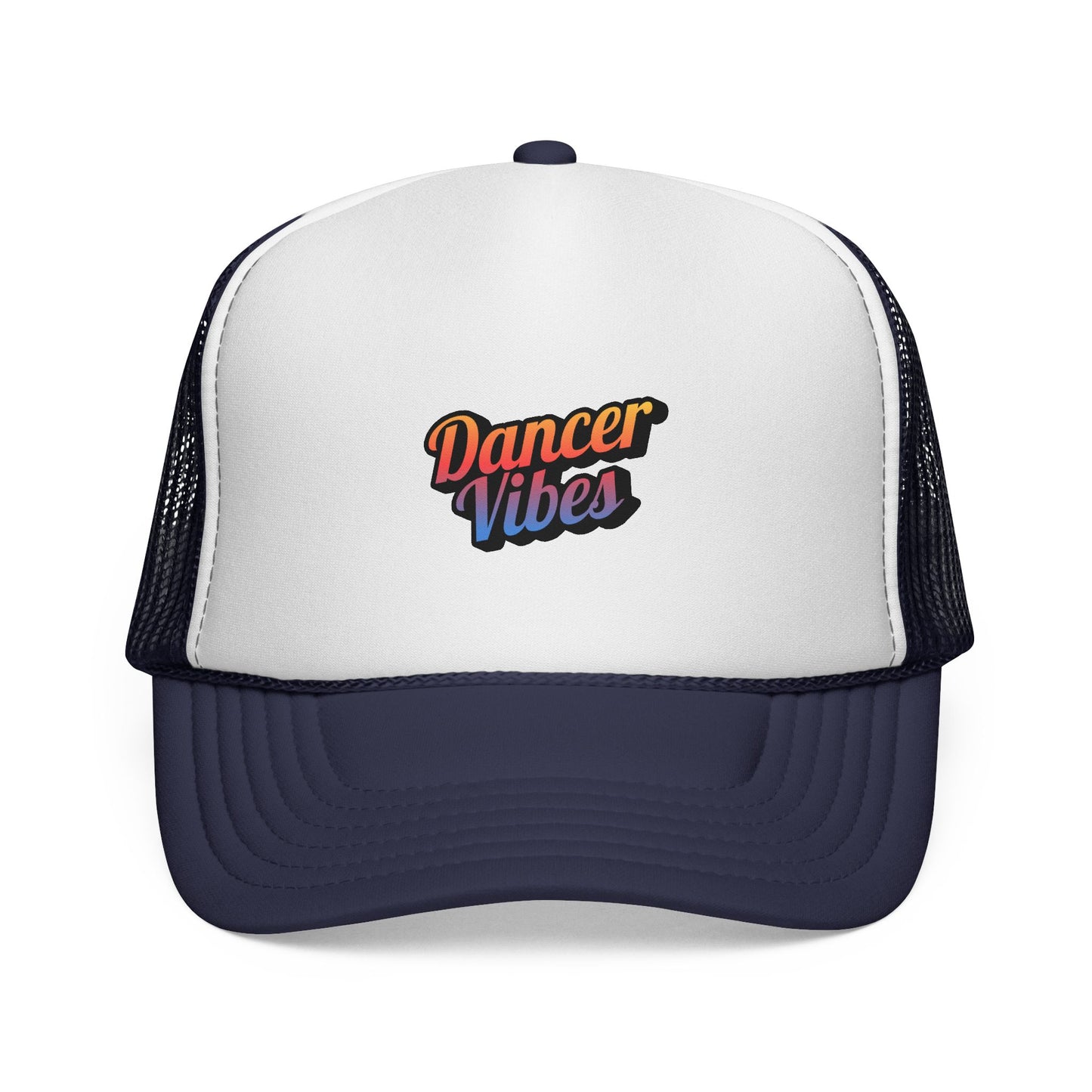"Dancer Vibes" Trucker Hat – Colorful Unisex Dance-Themed Cap for Performers, Instructors & Dance Lovers
