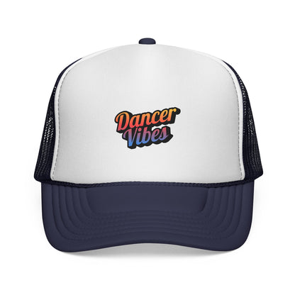 "Dancer Vibes" Trucker Hat – Colorful Unisex Dance-Themed Cap for Performers, Instructors & Dance Lovers