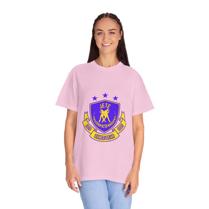 "Jeté Dance Gear" Unisex Garment-Dyed T-Shirt – Collegiate-Style Graphic Tee – Dance Apparel for Dancers & Performers