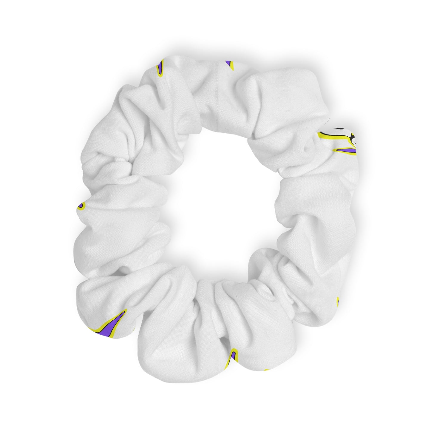 “Dancer” Scrunchie – Superhero-Inspired Dance Hair Accessory with Bold Graphic for Performers
