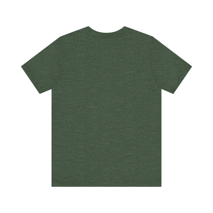 “Tombé Pas de Bourrée” T-Shirt – Ballet Dance Phrase Unisex Garment-Dyed Tee with Elegant Dancer Graphic