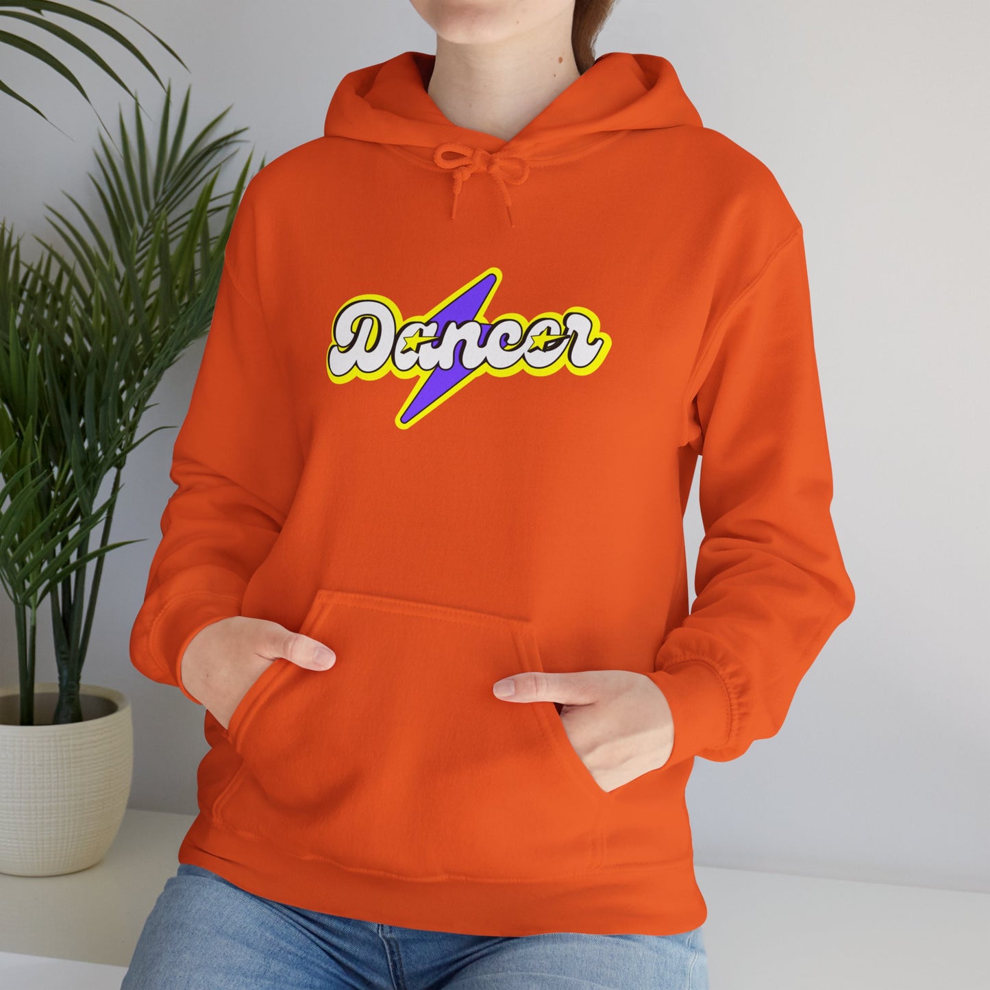 "Dancer" Superpower Unisex Hoodie – Superhero-Inspired Dance Graphic Sweatshirt