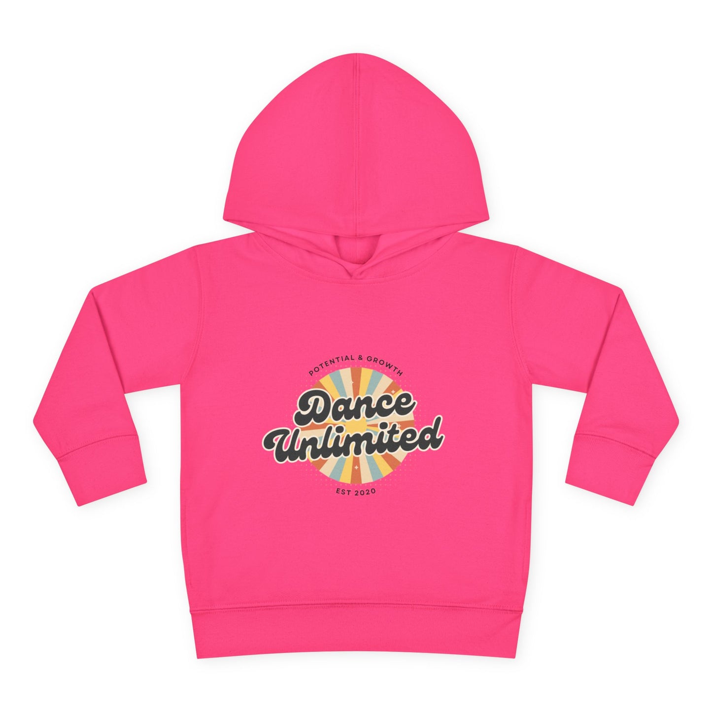 “Dance Unlimited - Potential & Growth” Toddler Fleece Hoodie – Retro Dance Graphic Sweatshirt