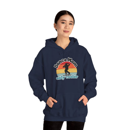 Dance Mom Hoodie – Retro Graphic Unisex Heavy Blend™ Sweatshirt for Proud Dance Moms – Fun Gift for Dance Recitals & Holidays