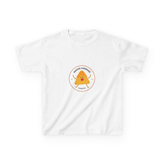 "Nacho Average Dancer" Youth Dance T-Shirt – Cute Nacho Graphic Tee for Kids Who Love to Dance
