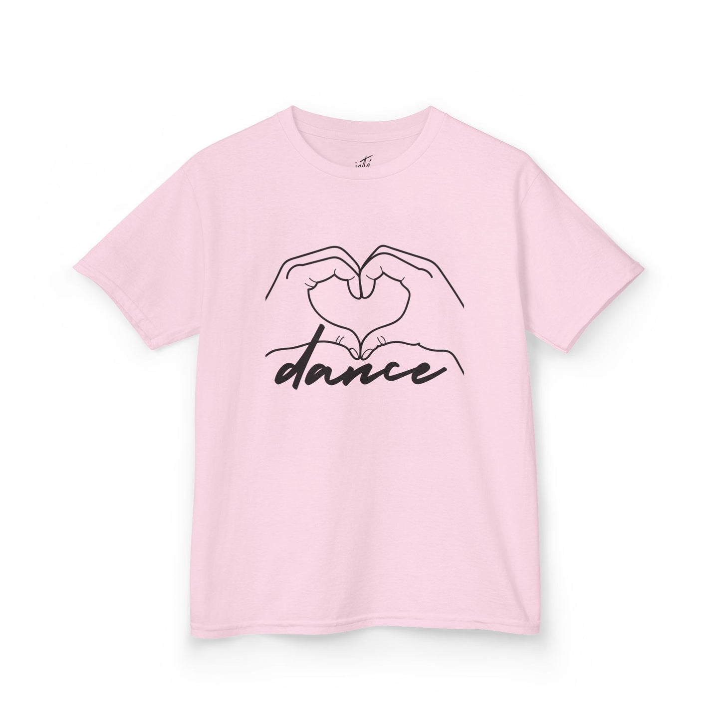 "Dance" Heart Hands Youth Short Sleeve Tee – Heart Hands Graphic Dance Lover T-Shirt