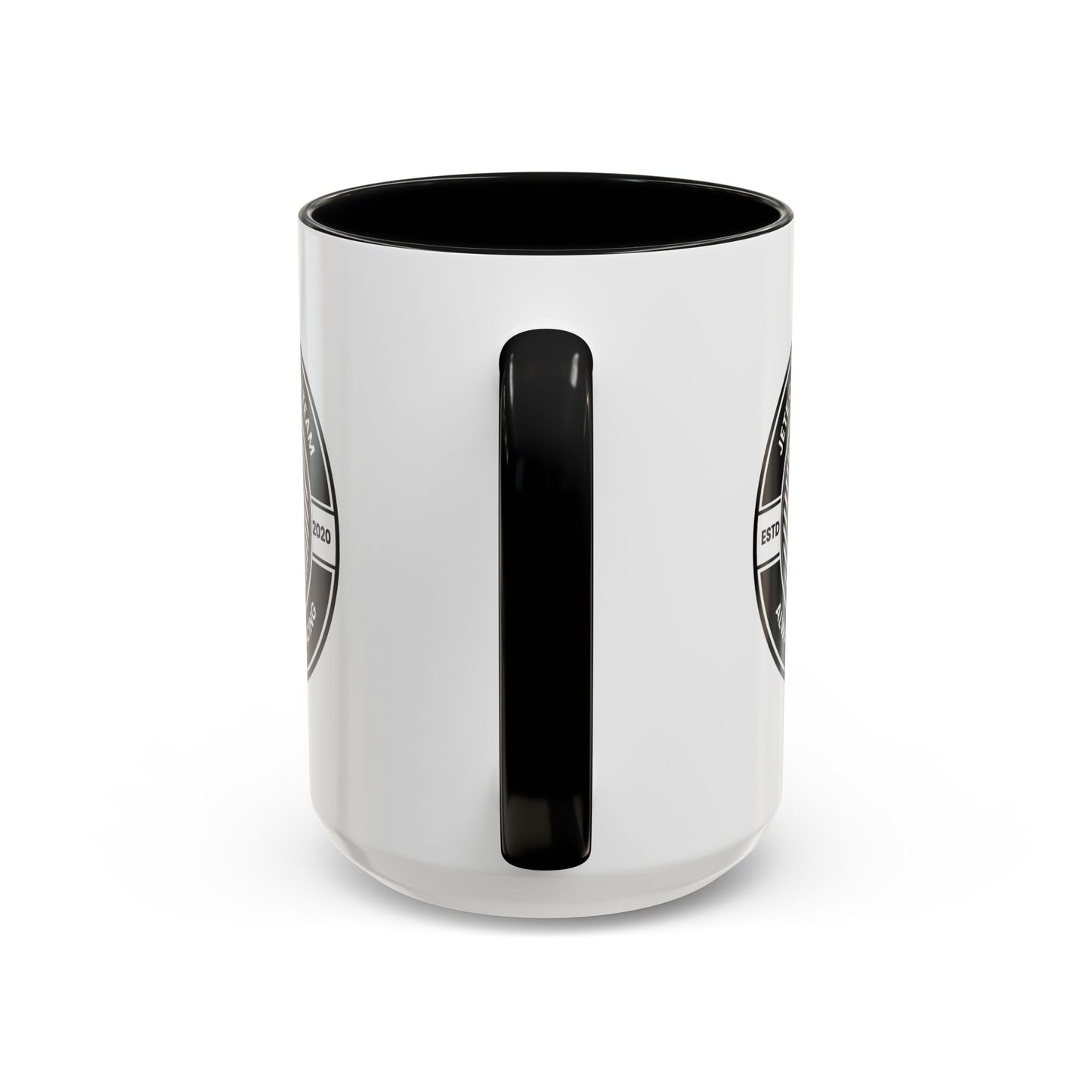 "Jeté Competition Team – Always Keep Dancing" Accent Coffee Mug – Collegiate Style Ceramic Mug for Dancers and Studio Teams