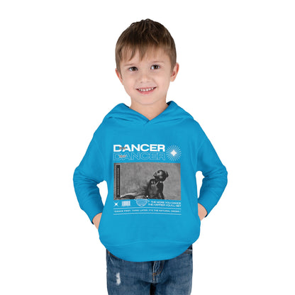 “Tiny Dancer” Toddler Pullover Hoodie – Streetwear-Inspired Ballet Dancer Graphic Sweatshirt for Kids