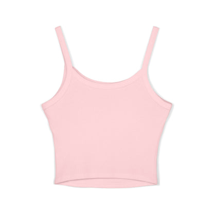 "Dancer Vibes" Women’s Spaghetti Strap Tank Top – Colorful Text Graphic | Fun Dance Lifestyle Shirt for Studio, Festivals & Everyday Style