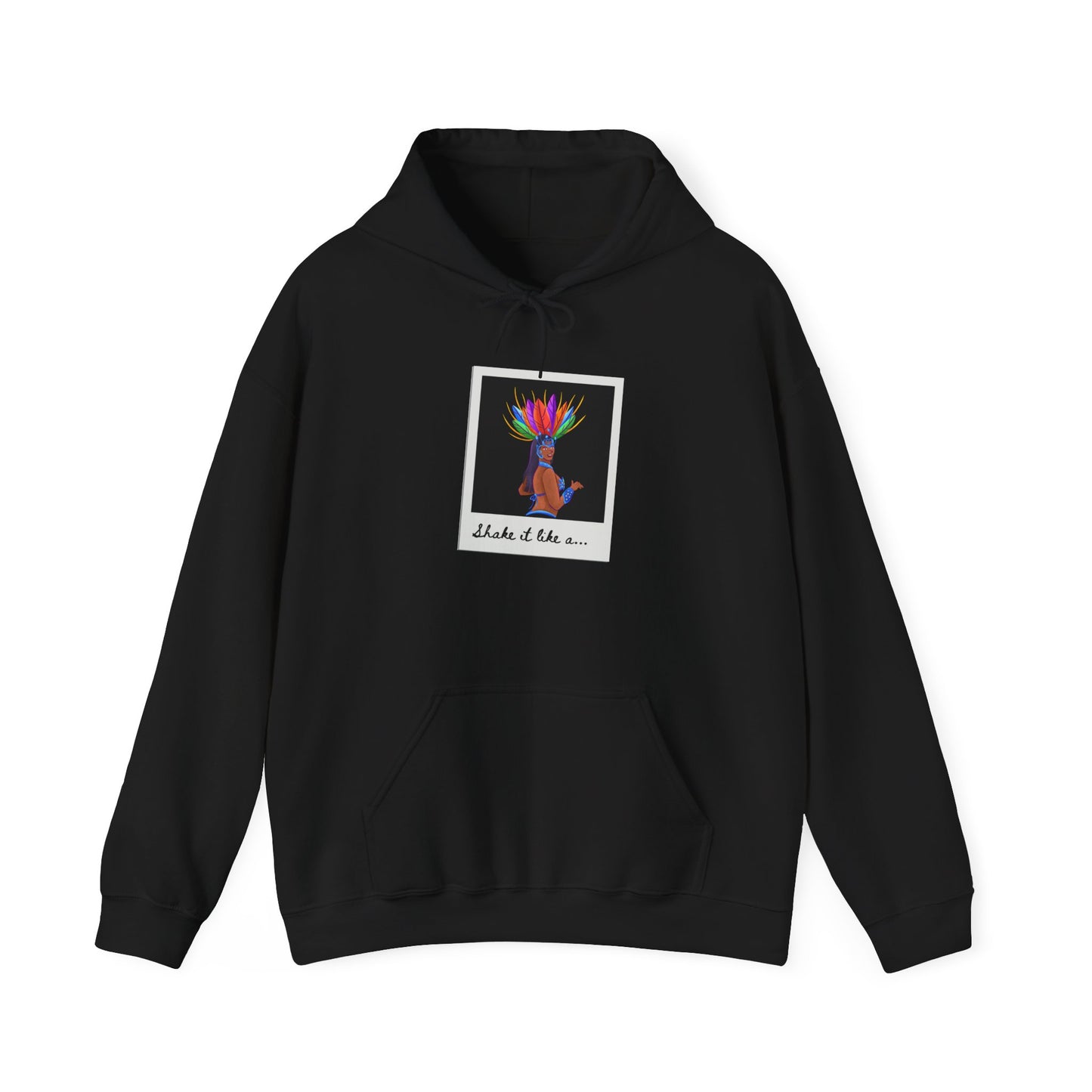 "Shake It Like a... Samba Dancer" Unisex Dance Hoodie – Carnival-Inspired Graphic Sweatshirt