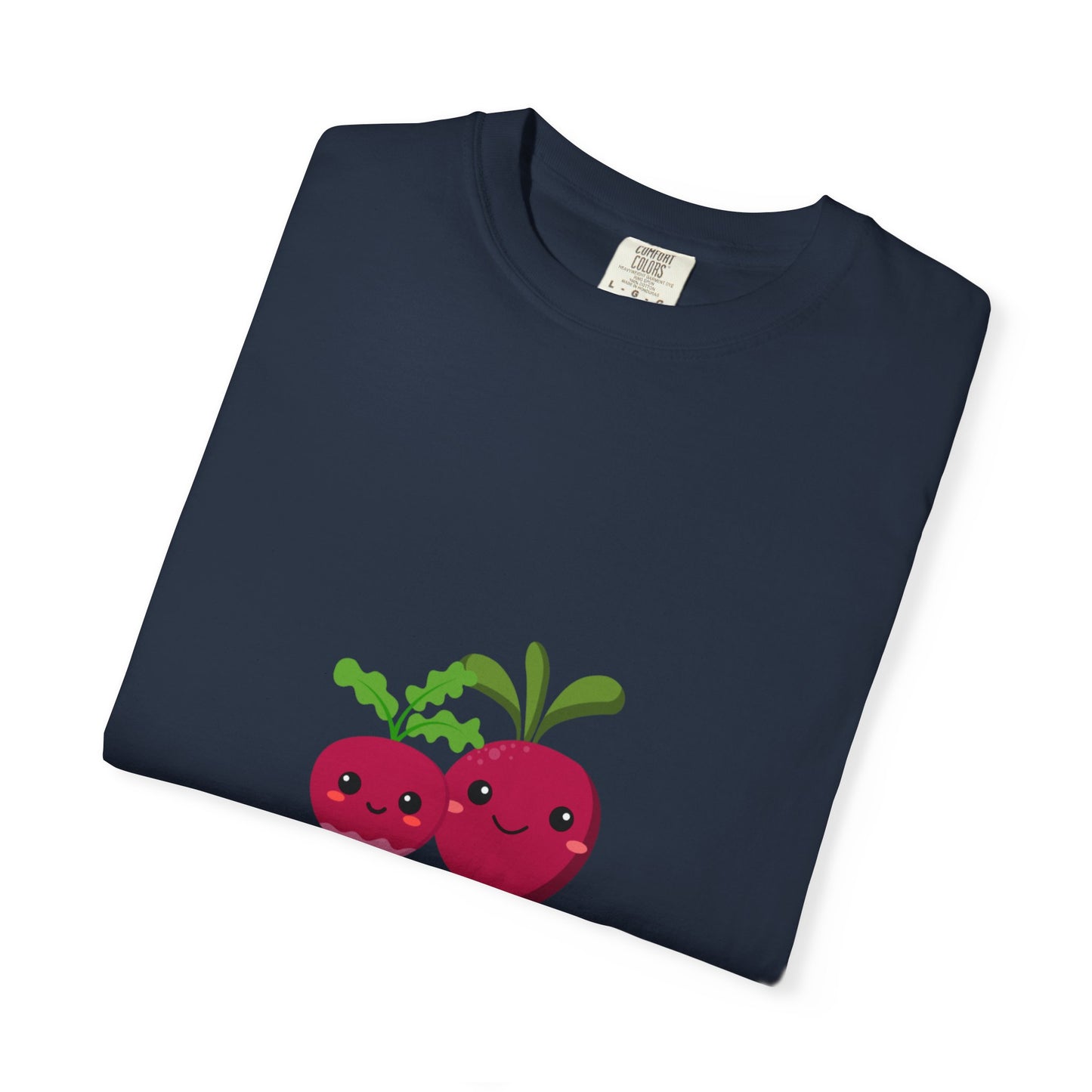 "Turnip the Beet" Unisex Garment-Dyed T-Shirt – Cute Veggie Dance Pun Graphic Tee – Funny Foodie Shirt for Dancers & Music Lovers