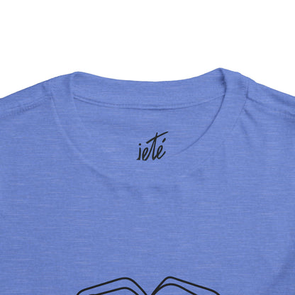 "Dance" Heart Hands Toddler Short Sleeve Tee – Heart Hands Graphic Dance Lover T-Shirt