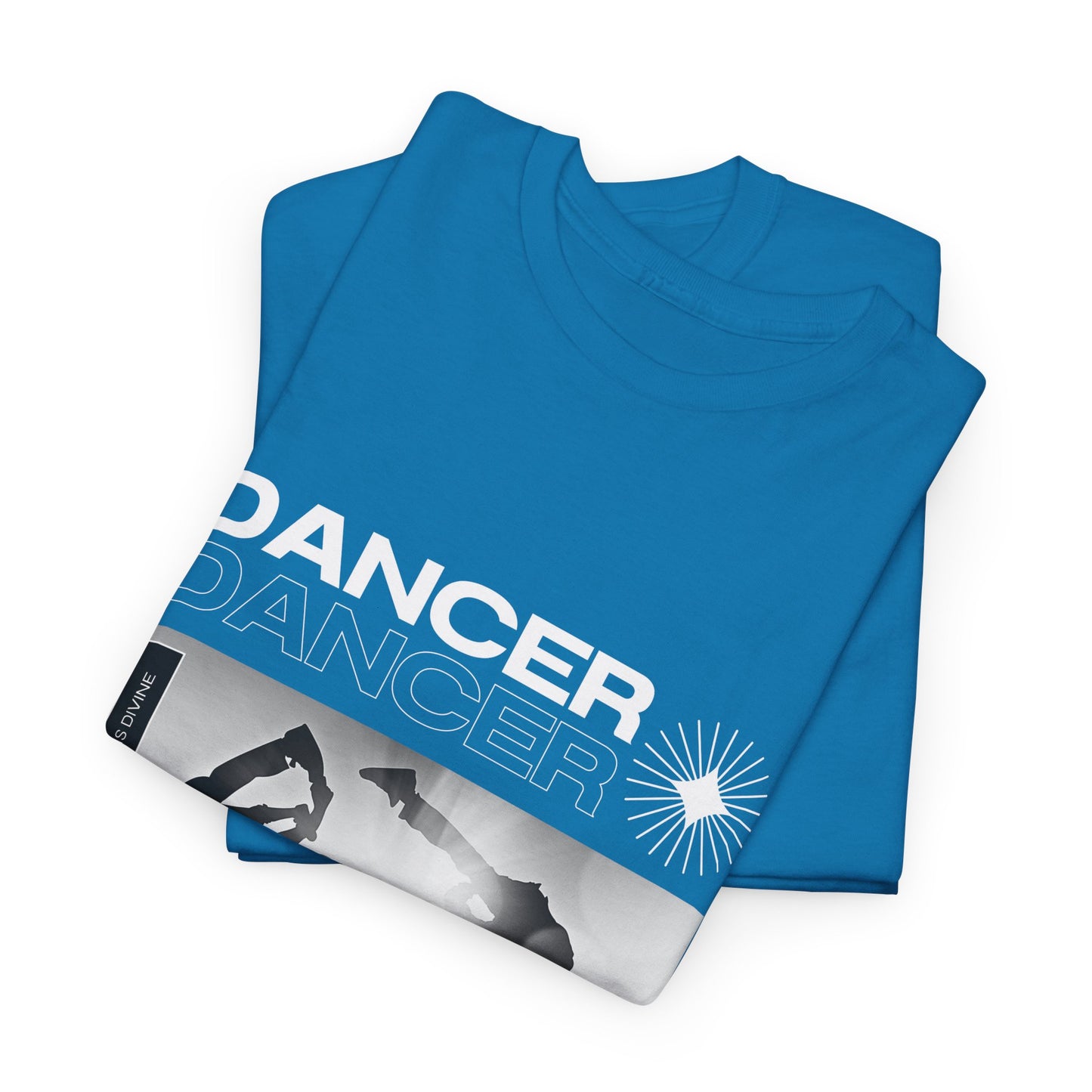 “Dancer” Graphic with Breakdancer Streetwear-Inspired Design | Hip-Hop Dance T-Shirt for Men & Women | Unisex Heavy Cotton Tee