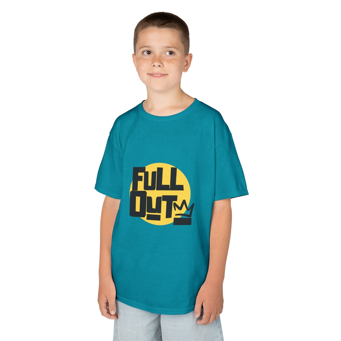 "Full Out" Dance Youth T-Shirt – Bold Streetwear-Inspired Graphic Tee for Dancers