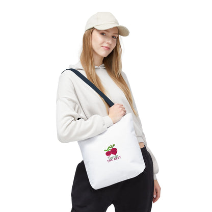 "Turnip the Beet" Canvas Tote Bag – Cute Veggie Graphic Dance-Themed Reusable Bag for Grocery Runs, Dance Class & Everyday Use