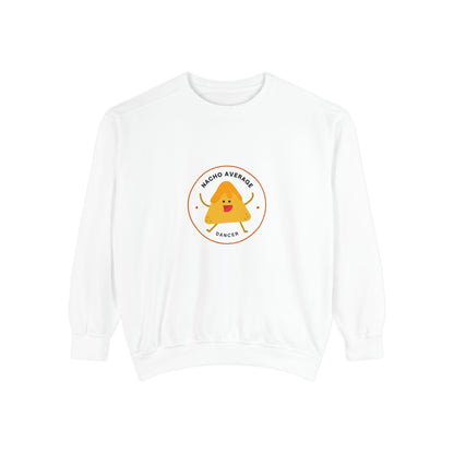 "Nacho Average Dancer" Unisex Lightweight Crewneck Sweatshirt – Cute Dance Pun Pullover with Fun Nacho Graphic for Dancers & Foodie Fans