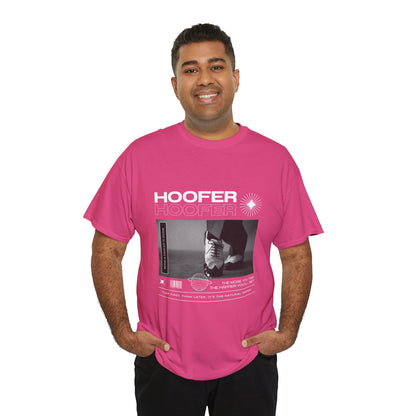 “Hoofer" Tap Dance Unisex Heavy Cotton Tee – Streetwear-Inspired Tap Shoes Graphic T-Shirt for Dancers