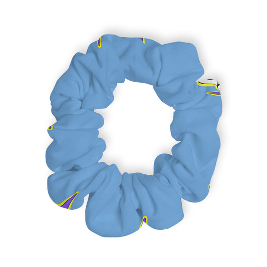 “Dancer” Scrunchie – Superhero-Inspired Dance Hair Accessory with Bold Graphic for Performers