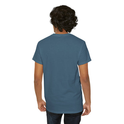 “At the Barre for the Boos” Dance Halloween T-Shirt with Cute Ghost Ballet Graphics - Unisex Heavy Cotton Tee
