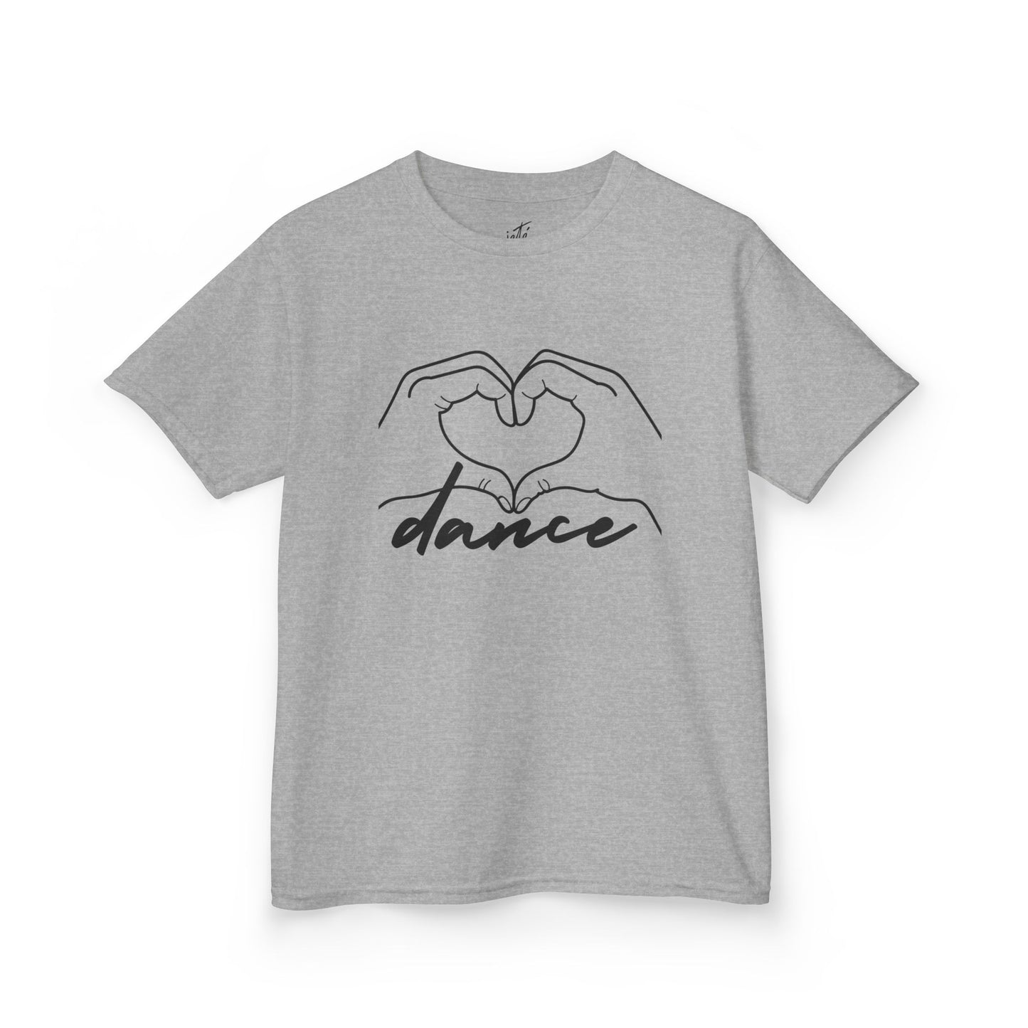 "Dance" Heart Hands Youth Short Sleeve Tee – Heart Hands Graphic Dance Lover T-Shirt
