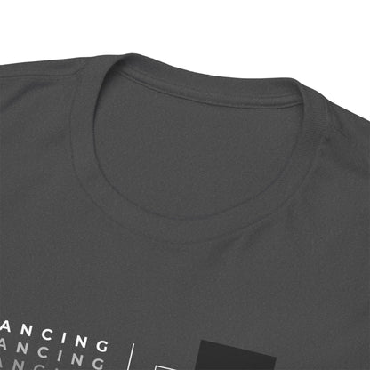 “Dancing” Streetwear-Inspired Male Dancer Unisex Heavy Cotton Tee – Urban Dance Graphic T-Shirt for Performers and Dance Lovers