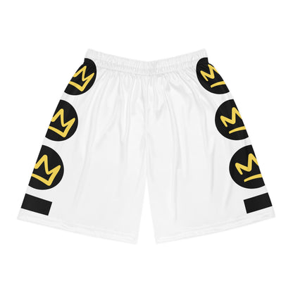 Full Out Premium Collection Basketball Shorts – Vibrant Unisex Dance Shorts with Bold Streetwear Graphics Down the Legs