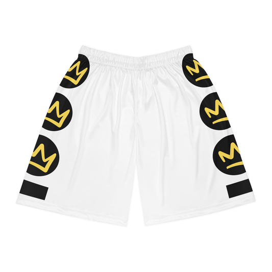 Full Out Premium Collection Basketball Shorts – Vibrant Unisex Dance Shorts with Bold Streetwear Graphics Down the Legs