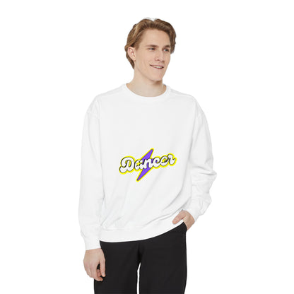 "Dancer" Unisex Lightweight Crewneck Sweatshirt – Superhero-Inspired Graphic Pullover for Dance Lovers & Performers