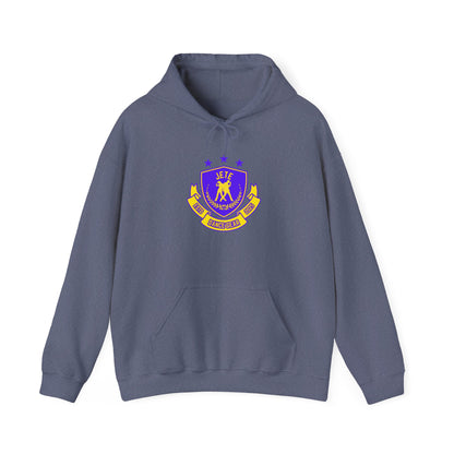 "Jeté Dance Gear" Unisex Hooded Sweatshirt – Collegiate Style Dance Hoodie for Dancers & Dance Lovers