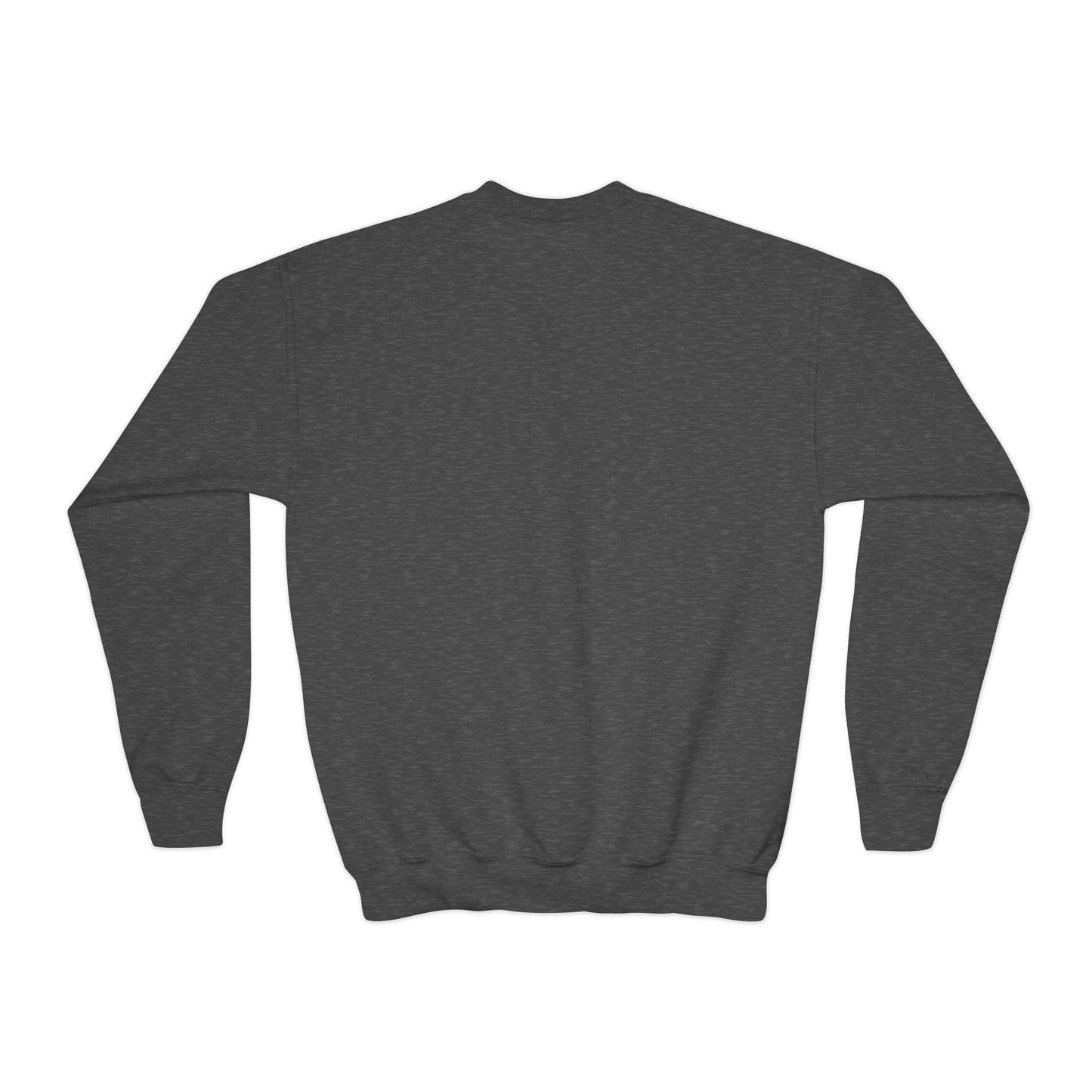 "One More Time Is a Lie" – Bold Dance Quote Youth Crewneck Sweatshirt | Funny Rehearsal Kids Pullover