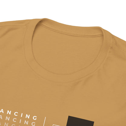 “Dancing” Streetwear-Inspired Male Dancer Unisex Heavy Cotton Tee – Urban Dance Graphic T-Shirt for Performers and Dance Lovers