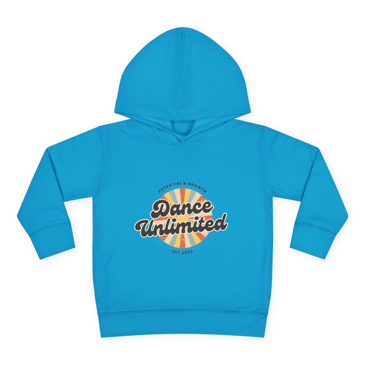“Dance Unlimited - Potential & Growth” Toddler Fleece Hoodie – Retro Dance Graphic Sweatshirt