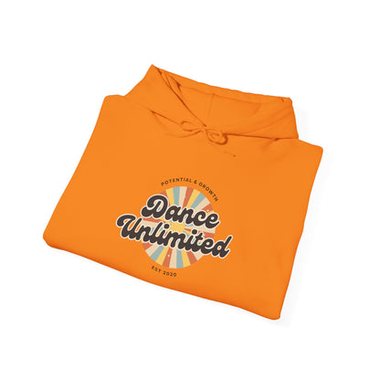 "Dance Unlimited – Potential & Growth" Retro Unisex Hoodie  Dance-Inspired Sweatshirt