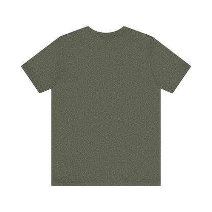 “Tombé Pas de Bourrée” T-Shirt – Ballet Dance Phrase Unisex Garment-Dyed Tee with Elegant Dancer Graphic