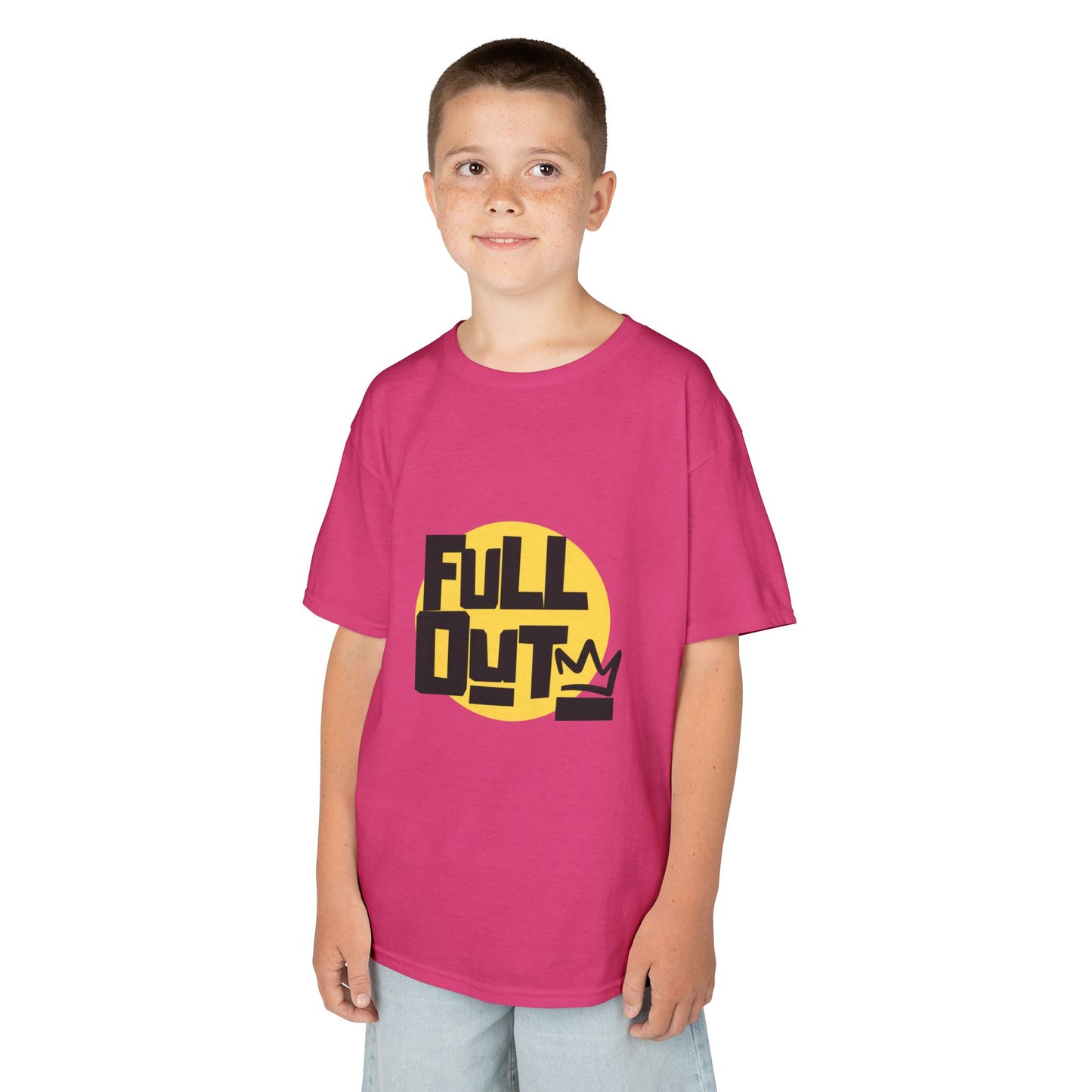 "Full Out" Dance Youth T-Shirt – Bold Streetwear-Inspired Graphic Tee for Dancers
