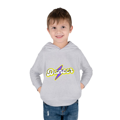 "Dancer" Superhero Toddler Pullover Fleece Hoodie – Cozy Dance-Themed Sweatshirt for Kids