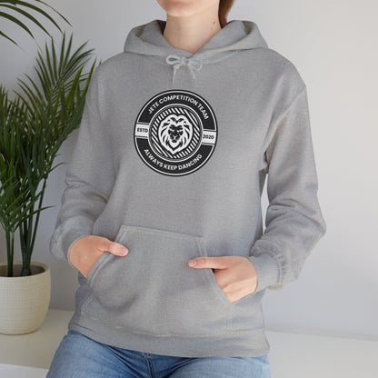 "Jeté Competition Team – Always Keep Dancing" Hoodie  Unisex Collegiate-Inspired Dance Sweatshirt
