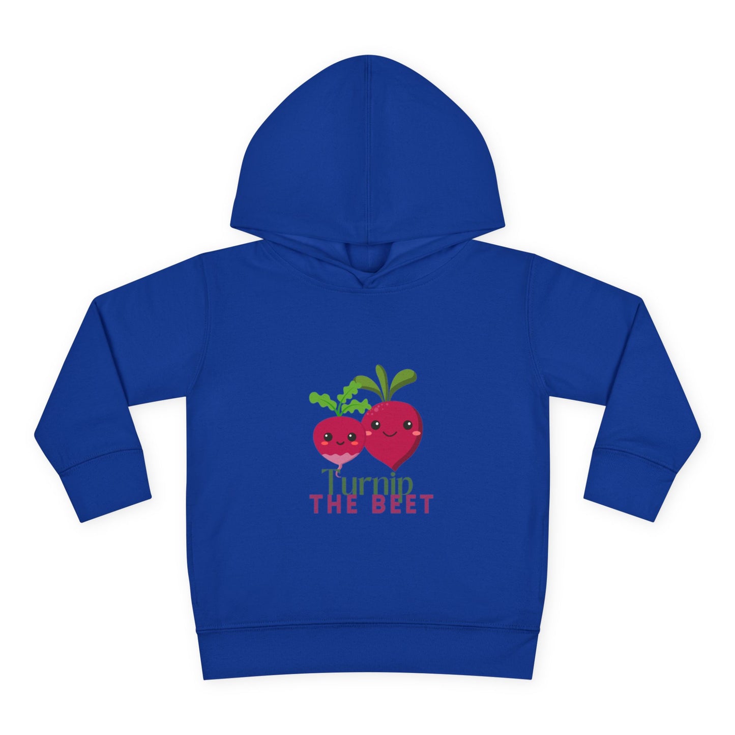 "Turnip the Beet "Toddler Pullover Hoodie – Cute Vegetable Dance Pun Graphic Fleece Sweatshirt for Kids