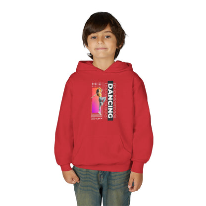 “Dancing” Female Dancer Streetwear Graphic | Unisex Youth Hoodie – Dance Hoodie for Kids & Young Performers