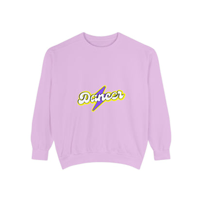 "Dancer" Unisex Lightweight Crewneck Sweatshirt – Superhero-Inspired Graphic Pullover for Dance Lovers & Performers