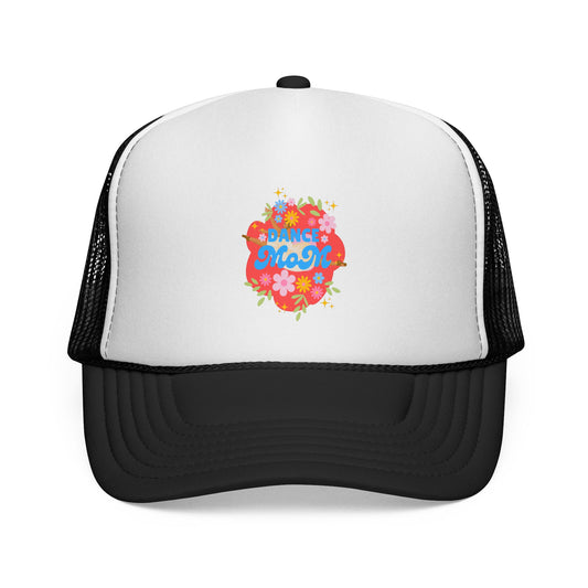 "Dance Mom" Trucker Hat – Adjustable Mesh Cap for Teens & Adults | Dance Parent Gift