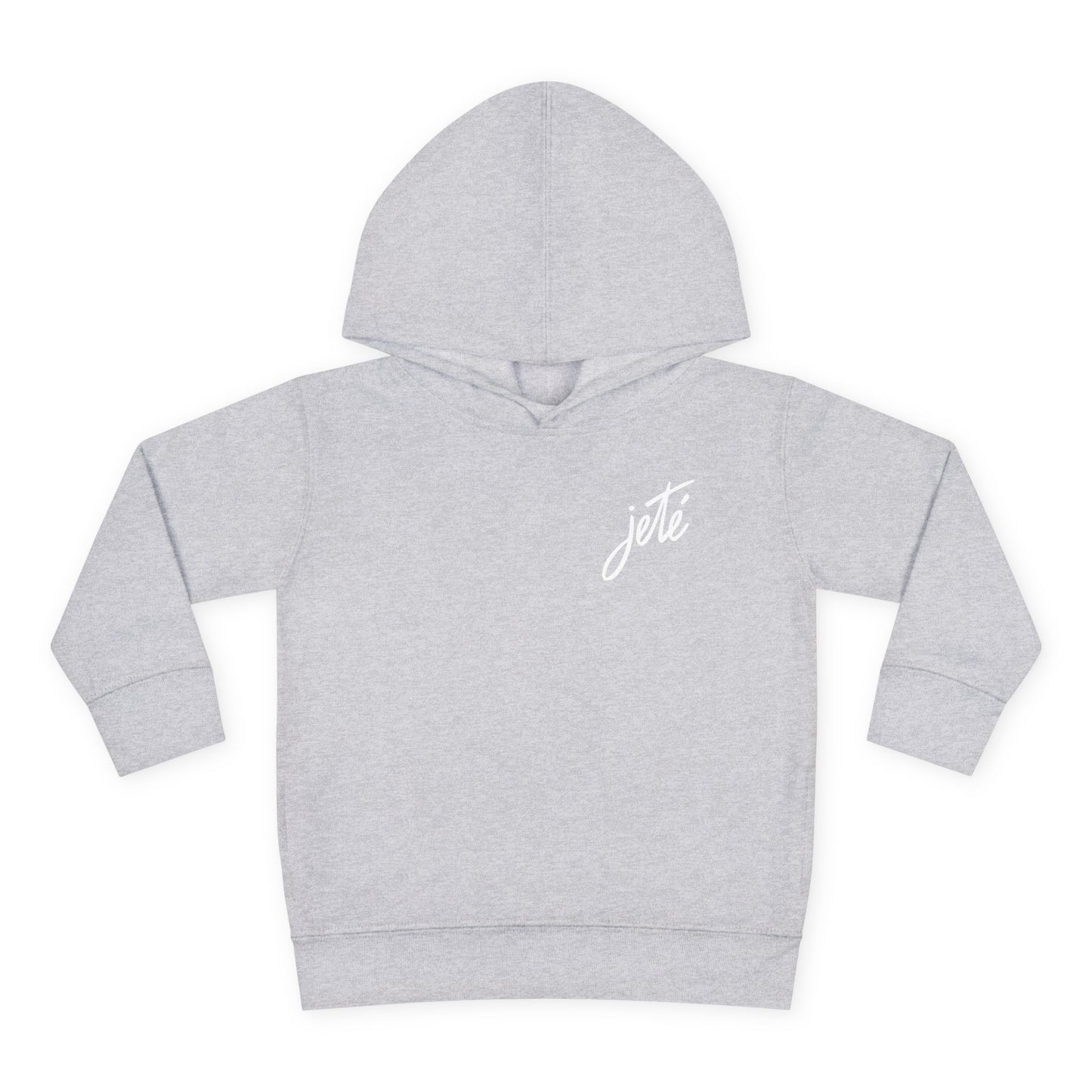 “Jeté” Official  Logo | Ballet & Dance Hoodie for Kids & Young Dance Enthusiasts - Toddler Pullover Hoodie