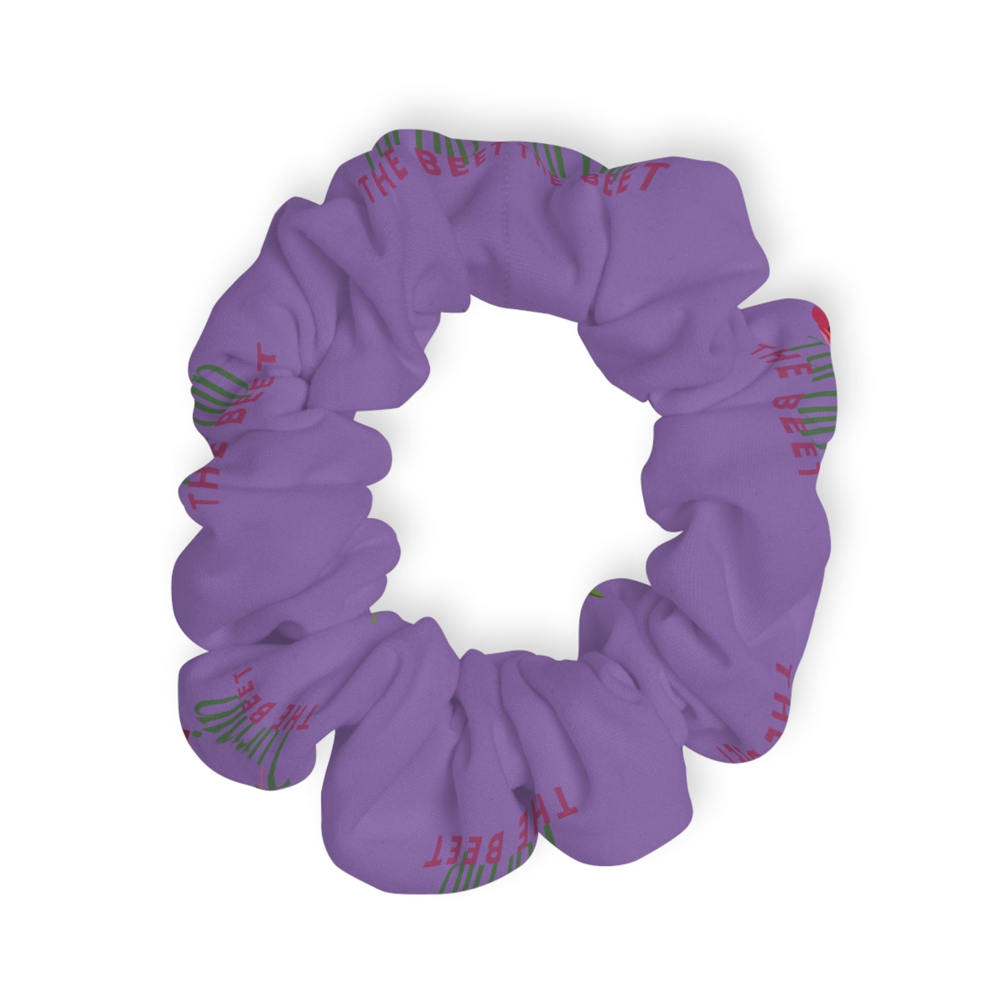 "Turnip the Beet” Scrunchie – Funny Dance Pun Hair Accessory with Cute Pepper Graphic