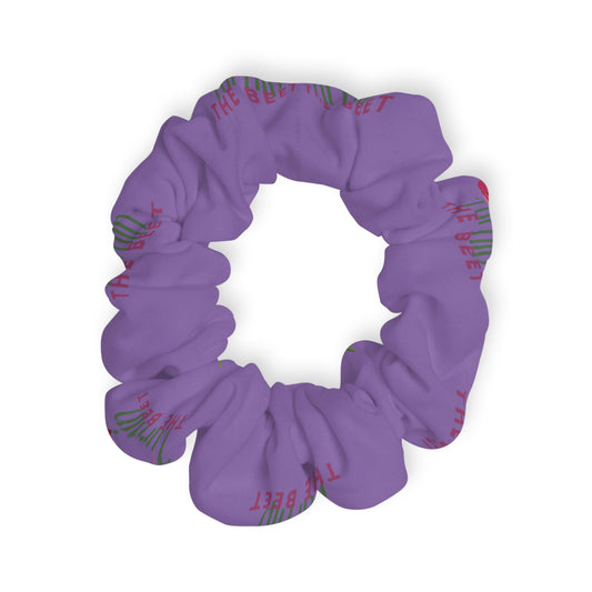 "Turnip the Beet” Scrunchie – Funny Dance Pun Hair Accessory with Cute Pepper Graphic
