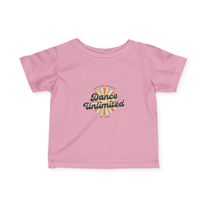"Dance Unlimited – Potential & Growth" Infant Fine Jersey Tee – Retro Dance Graphic Baby T-Shirt for Inspired Little Performers