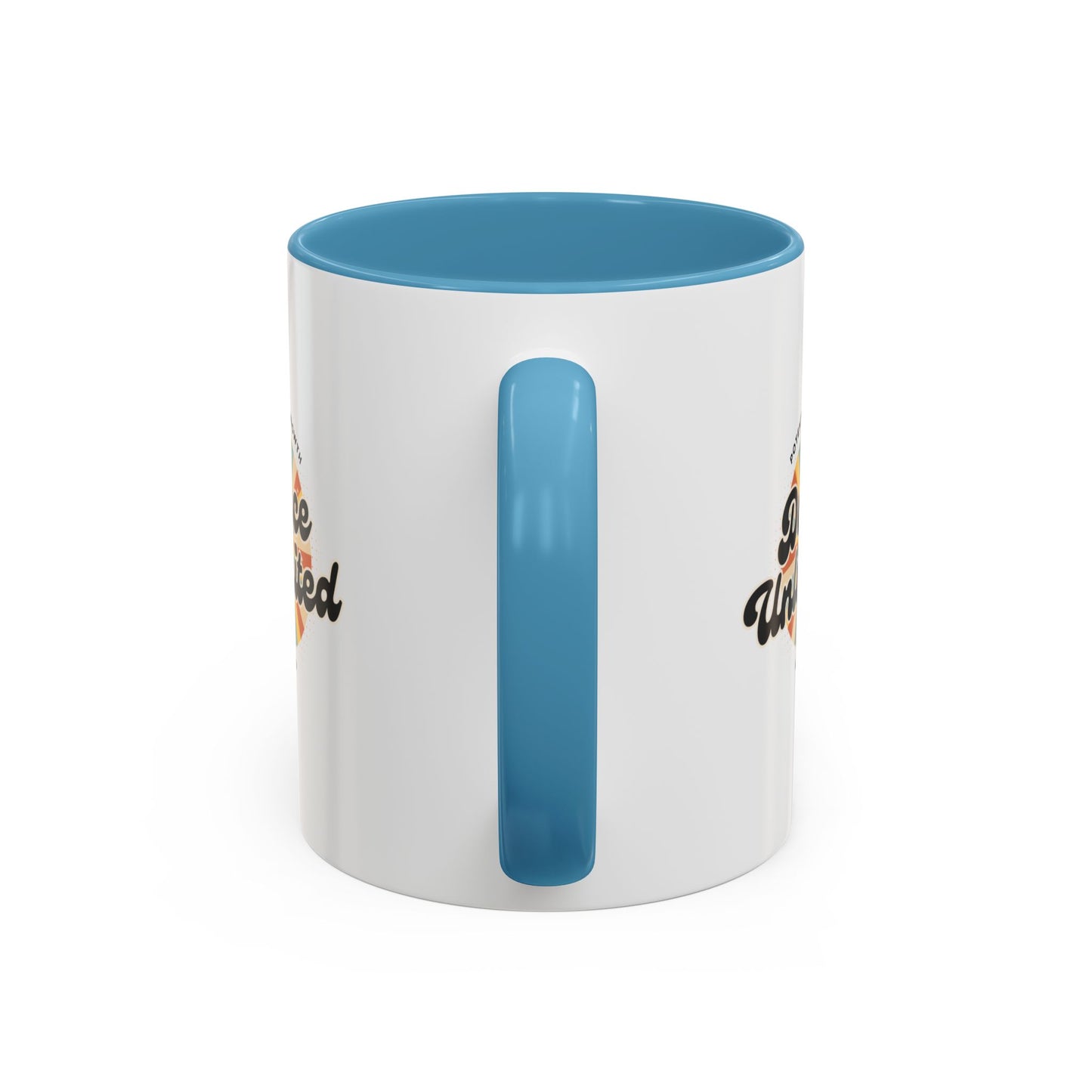 "Dance Unlimited – Potential & Growth" Accent Coffee Mug – Retro-Inspired Ceramic Mug for Dancers and Creative Dreamers