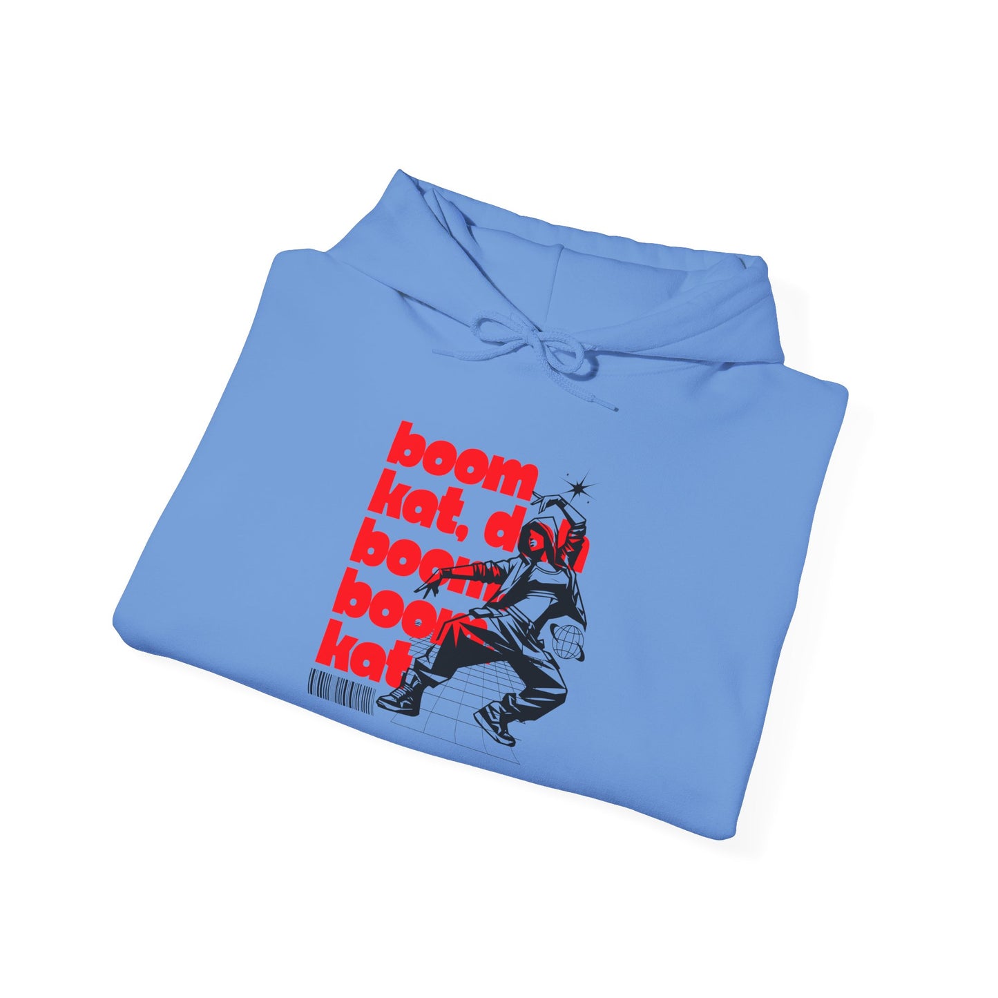 “Boom Kat” Hoodie – Unisex Hooded Sweatshirt with Bold Streetwear-Inspired Dance Graphic