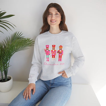 “Nutcracker 2025” ADULT Sweatshirt – Unisex Heavy Blend Crewneck | Ballet Holiday Dance Sweatshirt for Dancers