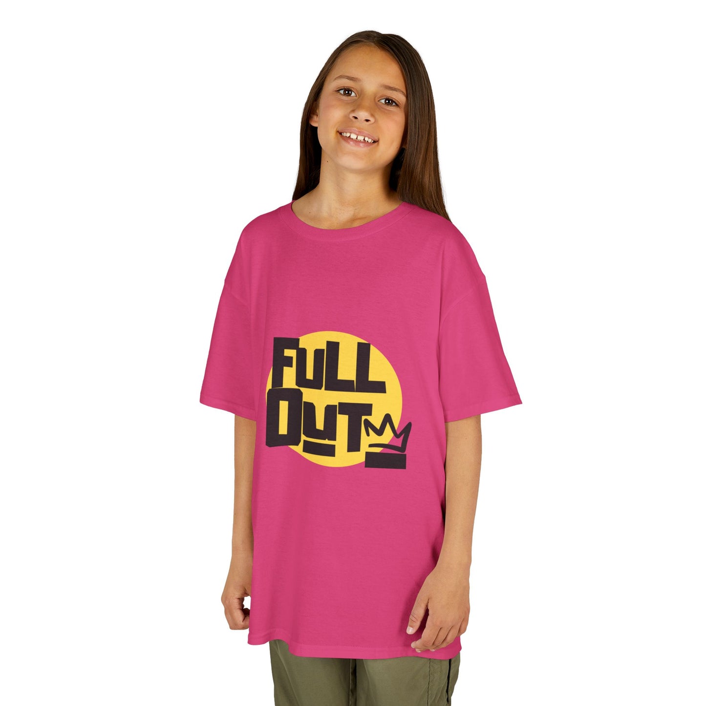 "Full Out" Dance Youth T-Shirt – Bold Streetwear-Inspired Graphic Tee for Dancers