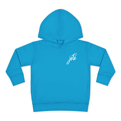 “Jeté” Official  Logo | Ballet & Dance Hoodie for Kids & Young Dance Enthusiasts - Toddler Pullover Hoodie